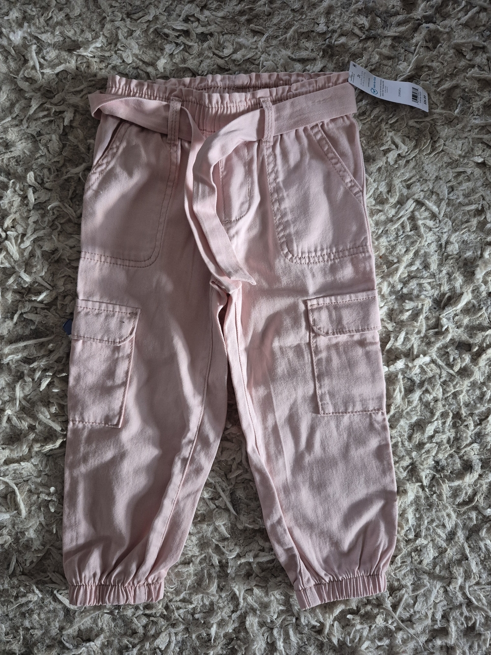 Carter's Light Pink Cargo Jogger Pants